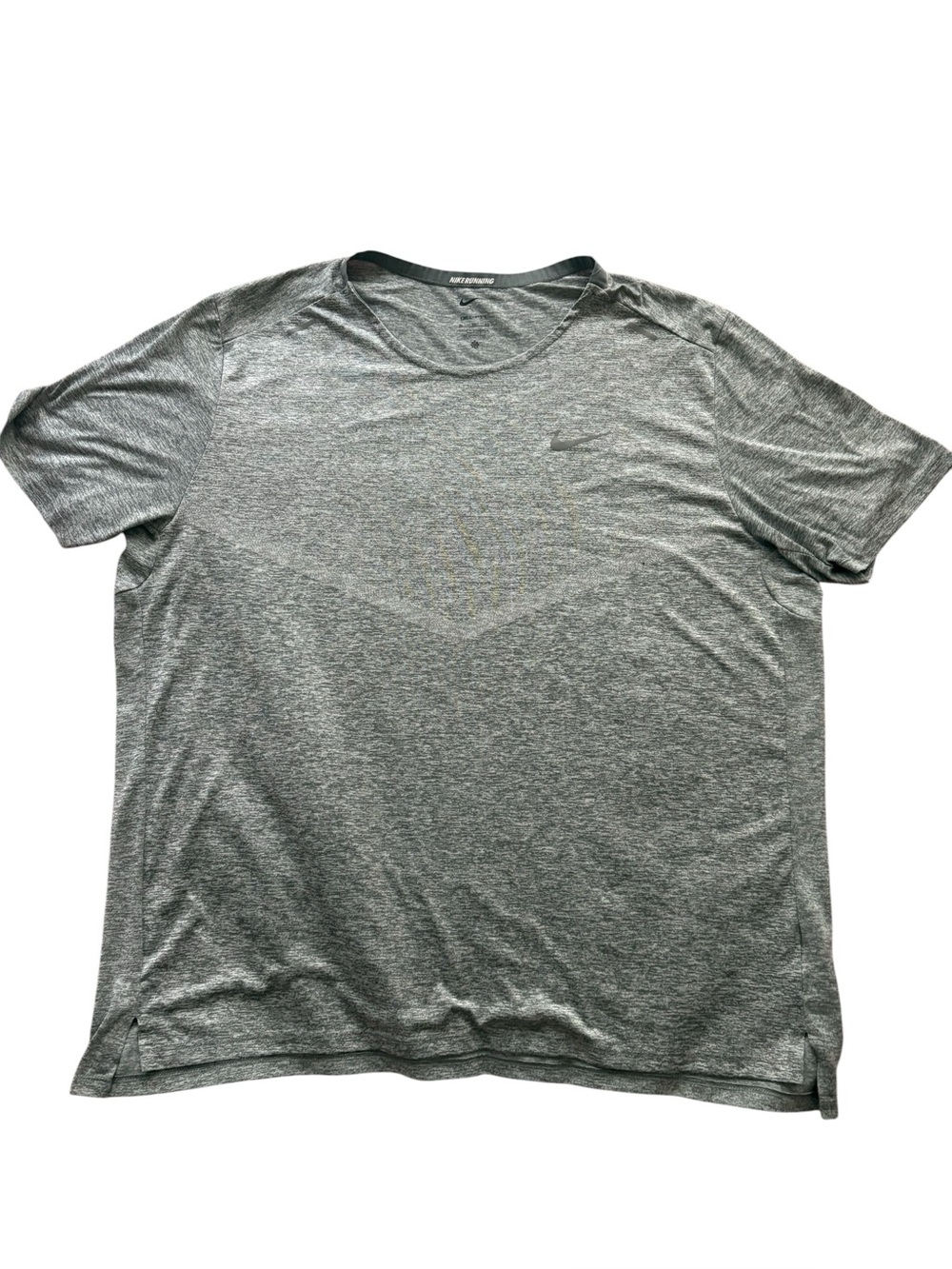 Nike Men's Heather Gray Short Sleeve Performance Tee